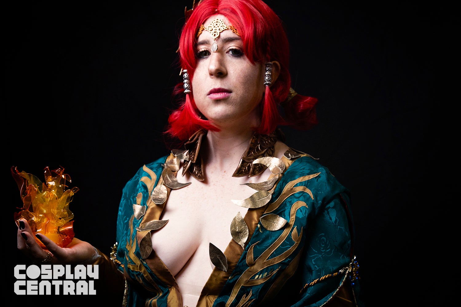 Cornetto Cosplay as Triss Merigold from The Witcher 3: Wild Hunt video game.